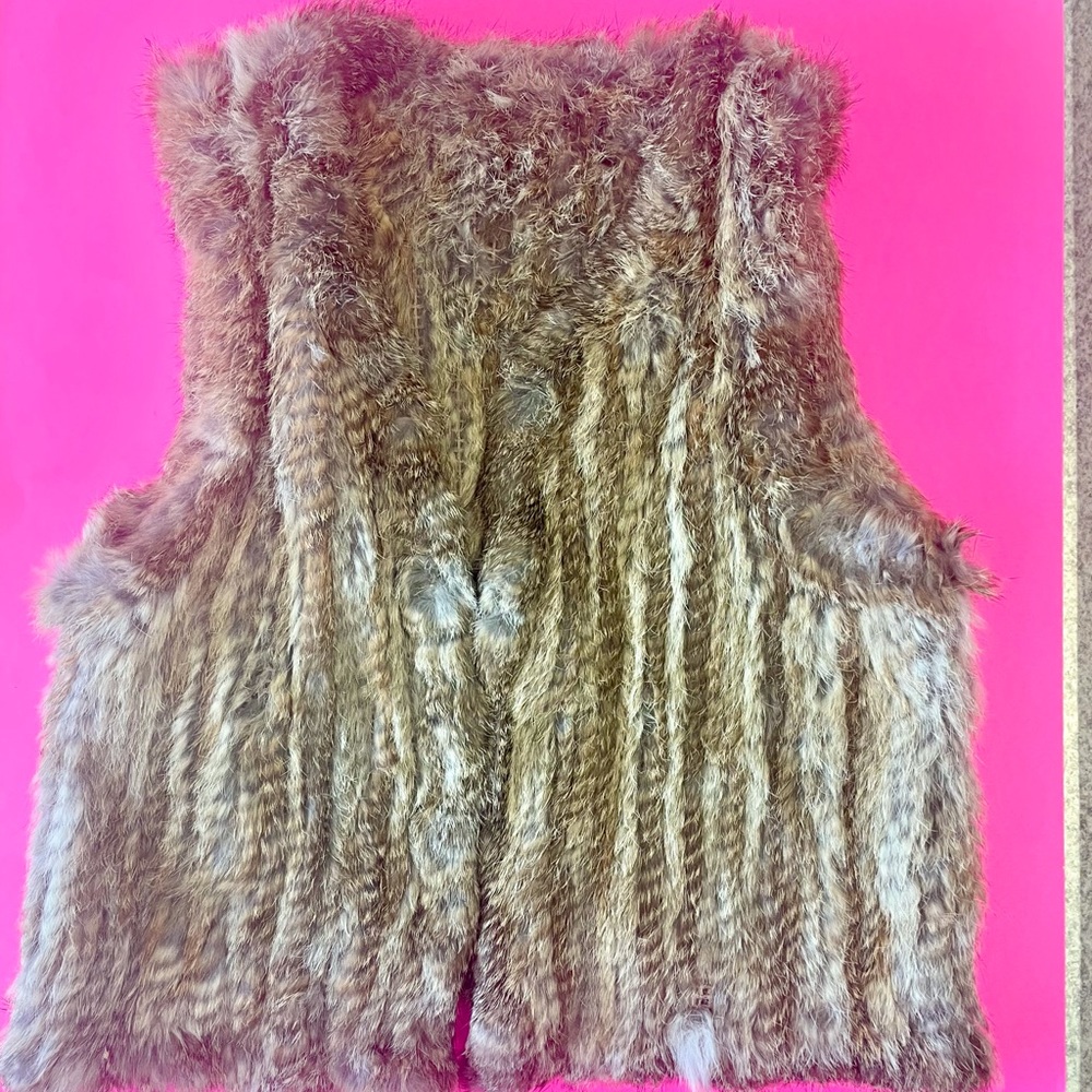 Rabbit Fur Vest